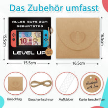Geldgeschenke Gamepad Verpackung mit Umschlägen, Gaming Deko