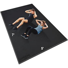 Fitnessmatte rutschfest extra groß 213x152cm PVC