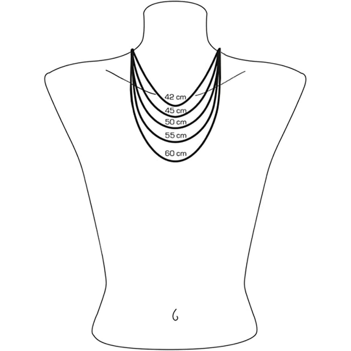 Kreuz Anhänger Halskette Herren mit Zirkonia | Edelstahl Kette 60cm | 3 Farben
