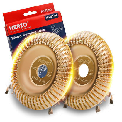 Holz Schleifscheibe 125mm Set für Winkelschleifer, 2 Stück