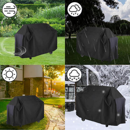 Grillabdeckung 145 * 61 * 117CM Wetterfest BBQ Cover - Reißfest