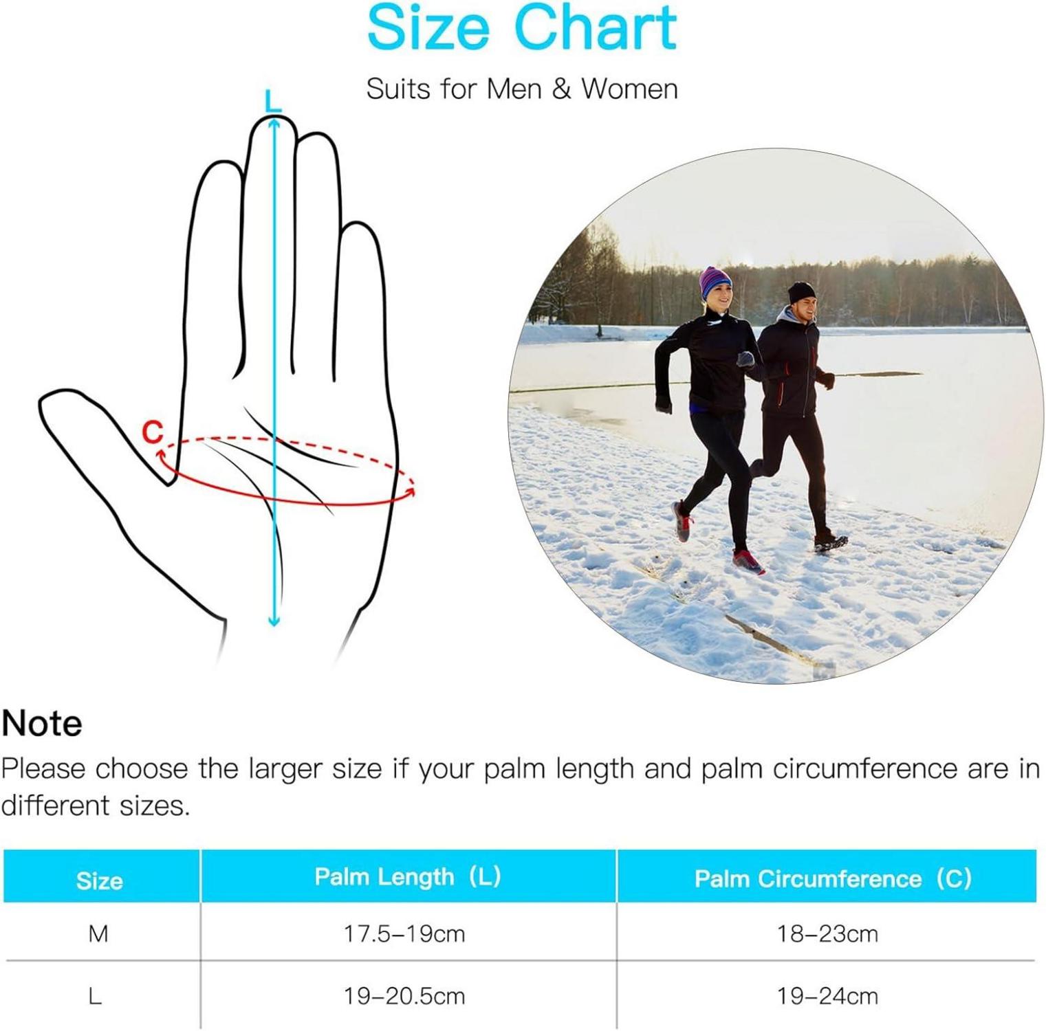 Touchscreen Handschuhe Herren Damen Sporthandschuhe Winddichte
