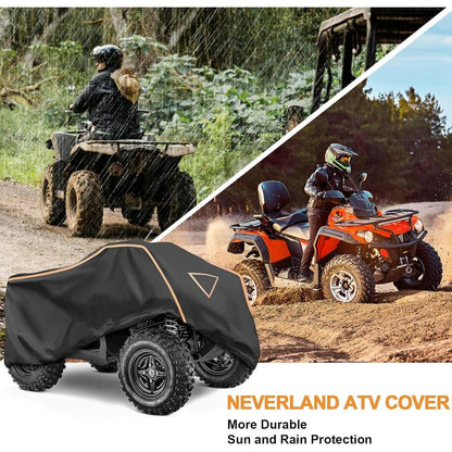ATV Abdeckplane Wasserdicht 210x120x115cm – Quad Cover XL