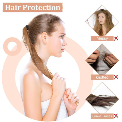 12 Stück Haargummis Damen Elastisch Zopfgummi Pferdeschwanz