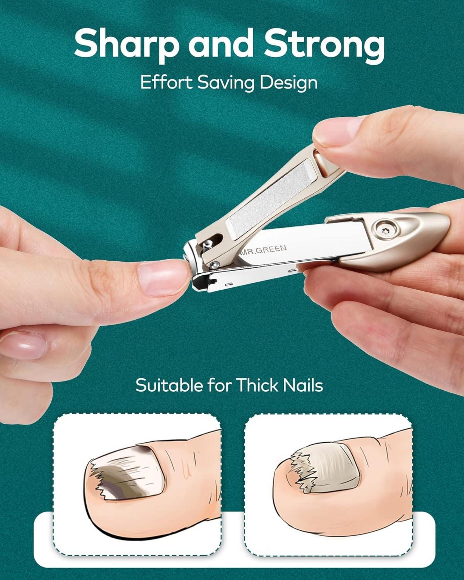 Professionelles 3PCS Nagelknipser-Set mit