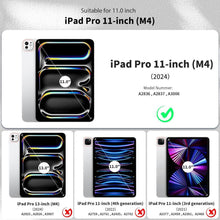 iPad Pro 11 Zoll M4 Hülle Ultra Dünn Pfauenblau