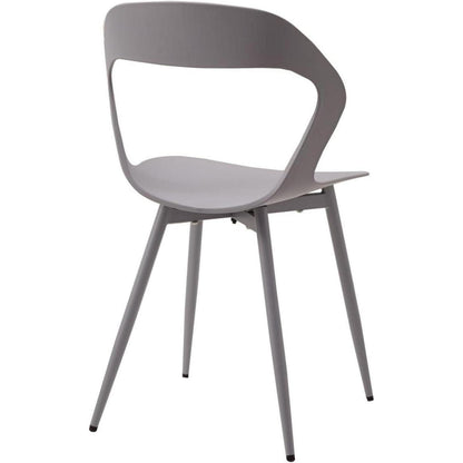 Nordischer Esszimmerstuhl Set 4er-Pack Grau
