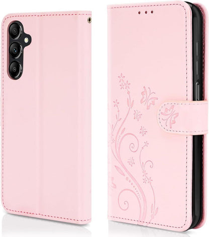 Lederhülle für Samsung Galaxy A15 5G/4G, Wallet Handyhülle mit