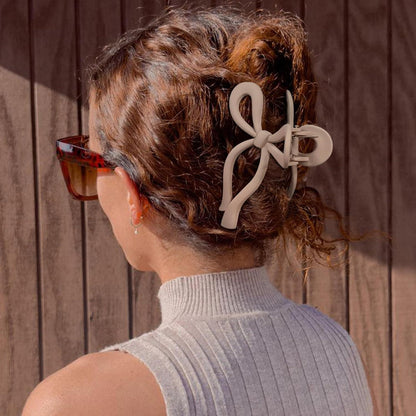 Haarklammer Schleife Schmetterling Hair Clips 4 Stück 11cm Damen