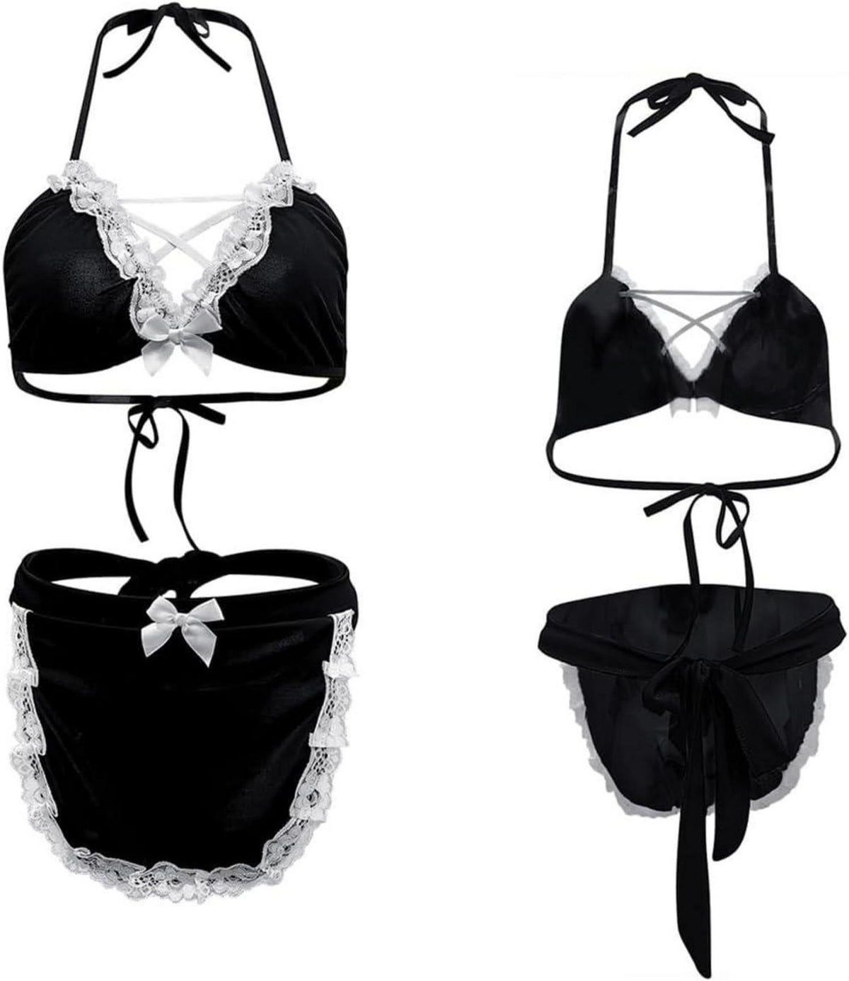 Dienstmädchen Cosplay Dessous Set Sexy Maid Kostüm Maid