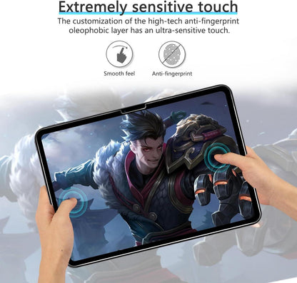 OMOTON Schutzfolie iPad Pro Air 13 2024 Panzer Glas 2 Stück 9H