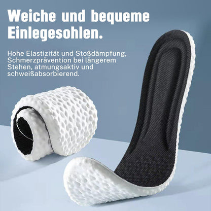 2 Paar Komfort Sport Einlegesohlen Schuhe Sohlen Dämpfung