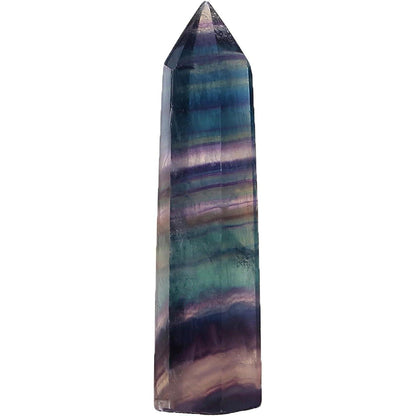 Fluorit Kristall Turm 9-10cm Schmuckstein Meditation Energie