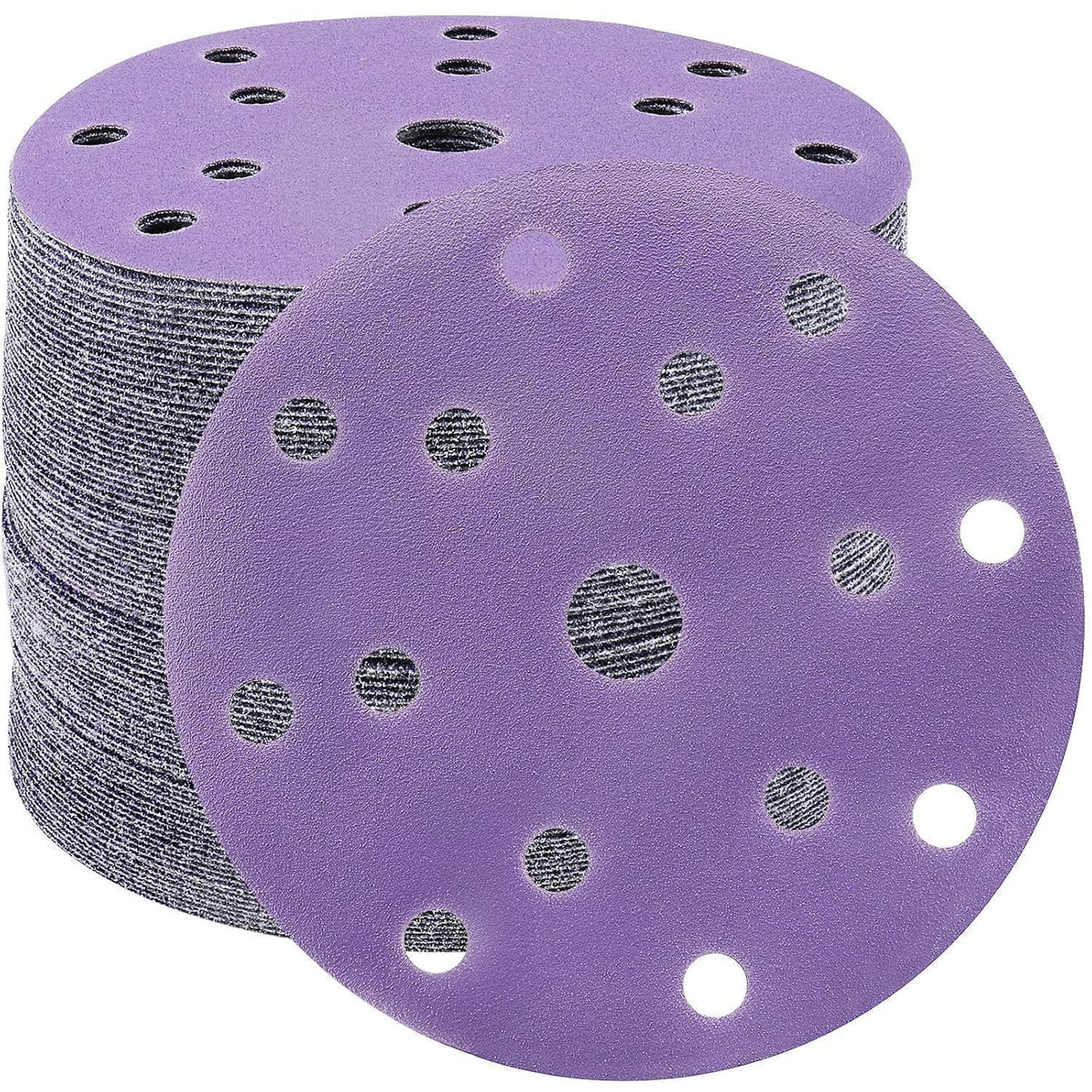 Schleifscheiben 150mm Klett 320er Körnung 15 Loch 50 Stück