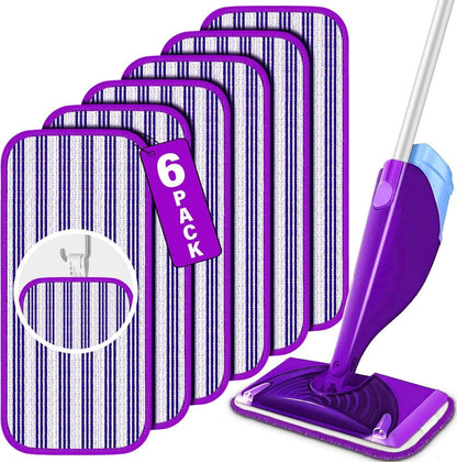 6er Pack Wiederverwendbare Swiffer WetJet