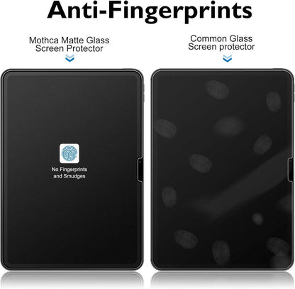 Mothca Matt Panzer Schutz Glas für iPad Air 11 Zoll 2024, 9H Matt Schutzfolie, Anti-Fingerabdruck, Blendschutz - 2 Stück