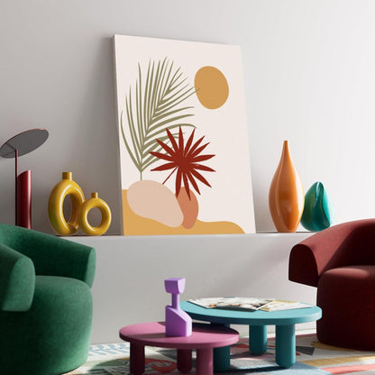 Boho Botanische Wandbilder Wohnzimmer Schlafzimmer Küche 40x30cm