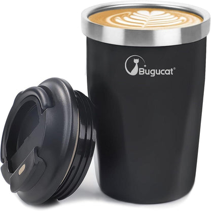 Thermobecher Kaffee to go Becher 400ml Edelstahl Auslaufsicher