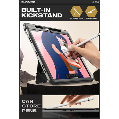 iPad Air 13 Zoll Hülle mit Ständer, Stifthalter & Displayschutz