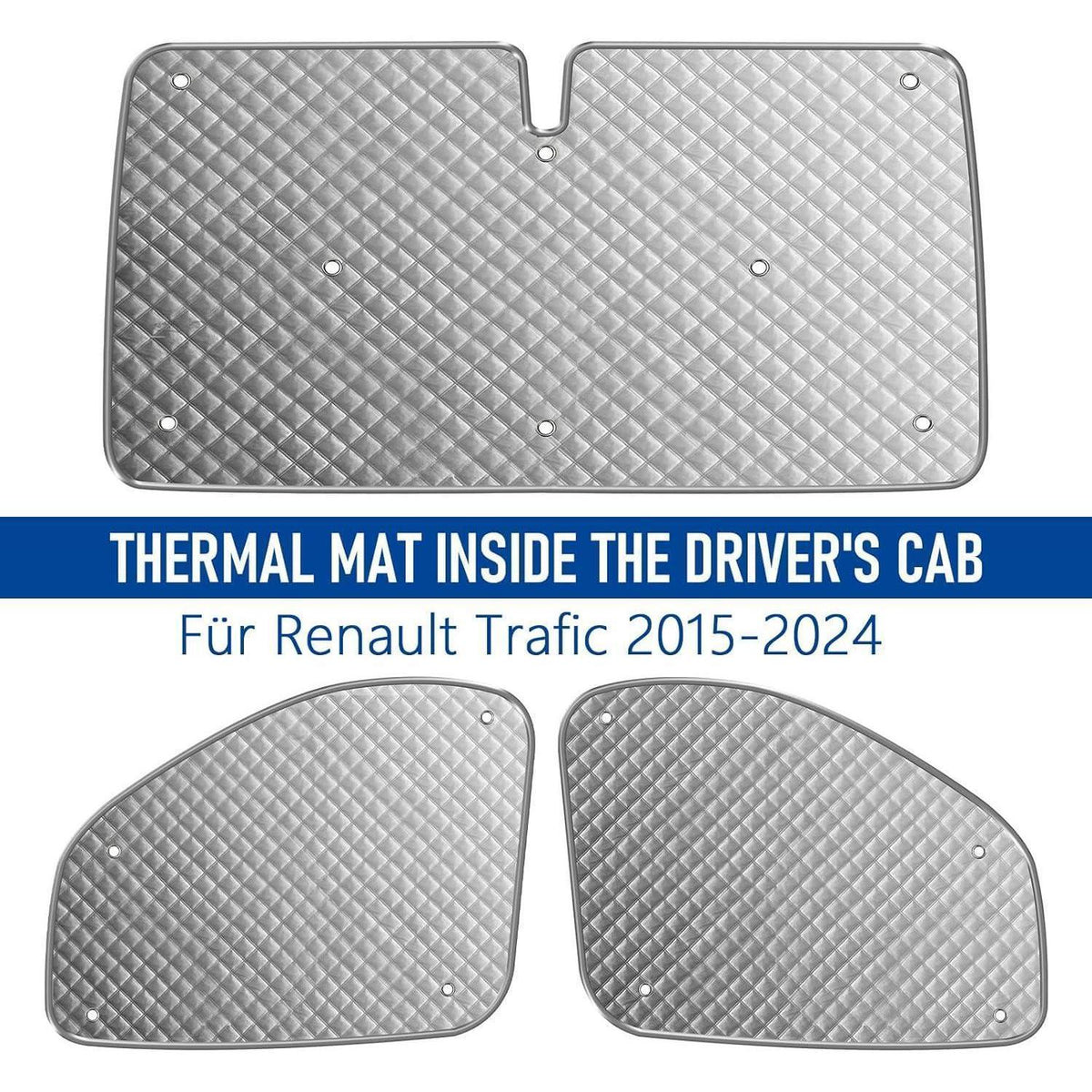 Thermomatte Fahrerhaus Renault Trafic & Opel Vivaro