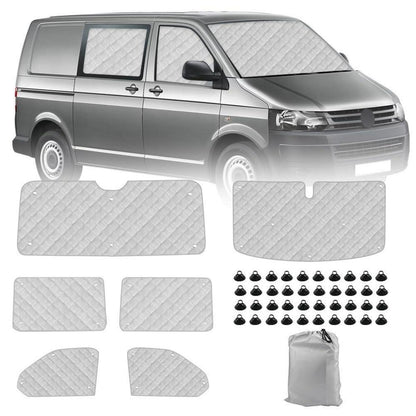 Thermomatte VW T5 T6 Kombi – Sonnenschutz Set 6-teilig