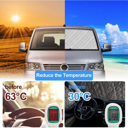 Thermomatte VW T5 T6 Kombi – Sonnenschutz Set 6-teilig