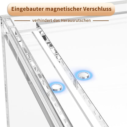 Acryl Taschentuchbox – Klar, Modern & Magnetverschluss