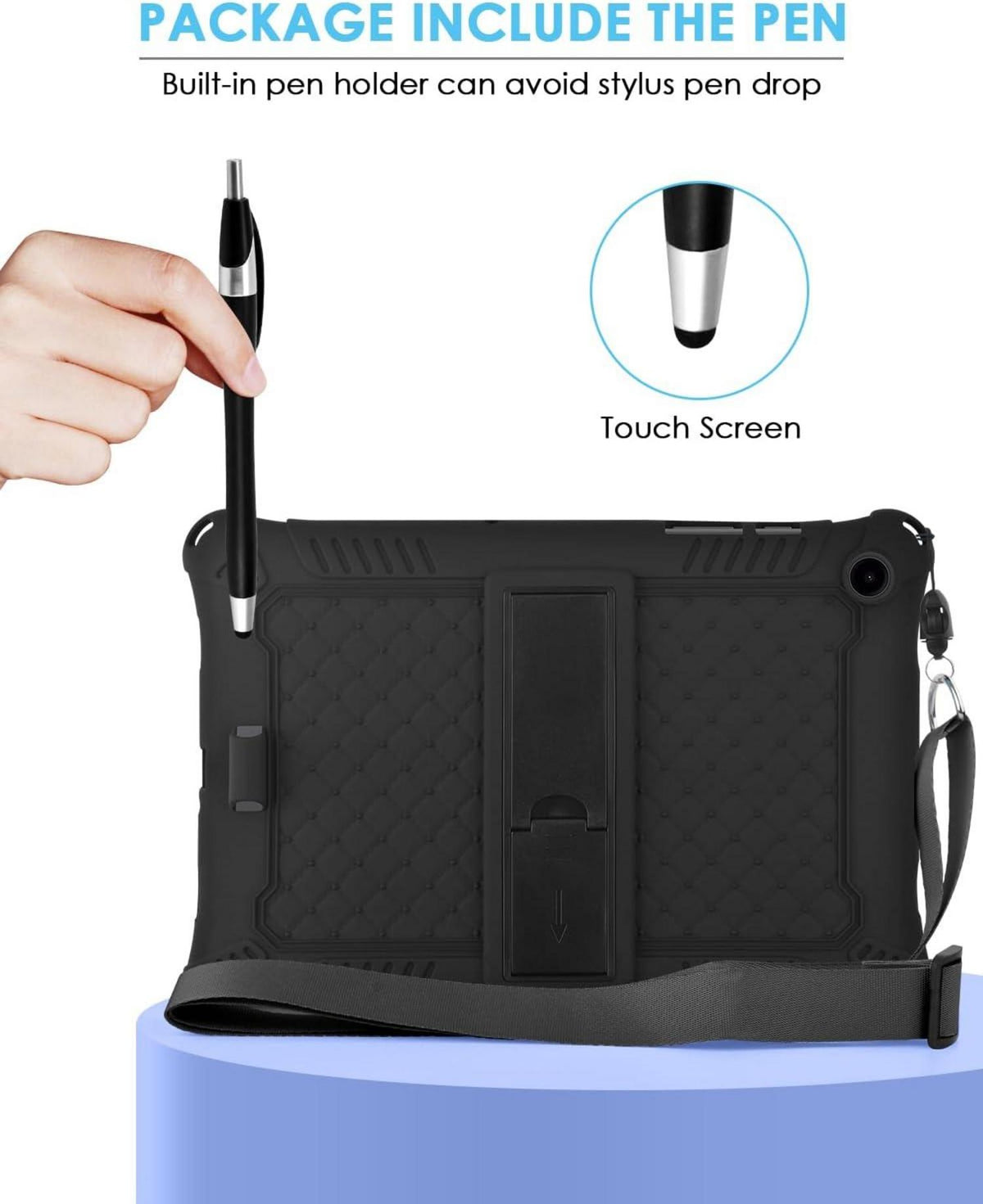 Silicone Hülle Samsung Galaxy Tab A9 Plus 11 Zoll Schutzhülle Blau