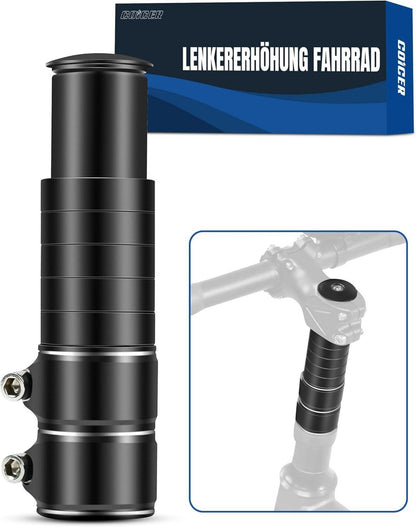 Lenkererhöhung Fahrrad Vorbau 28,6 mm Aluminium MTB Rennrad