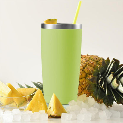 Thermobecher Kaffee to go Isolierter Trinkbecher Edelstahl mit Henkel