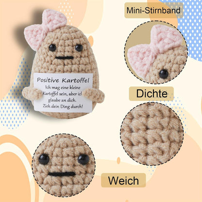 Handgemachte Glücksbringer positive Kartoffel Puppe (9cm) in