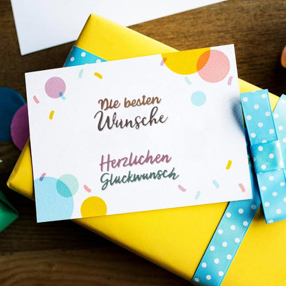 Stanzschablonen 4er-Set Metall Schriften Prägeschablone Scrapbooking