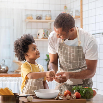 RIOVARM 24cm Induktions-Bratpfanne Antihaft Granit Beige Holzmaserung