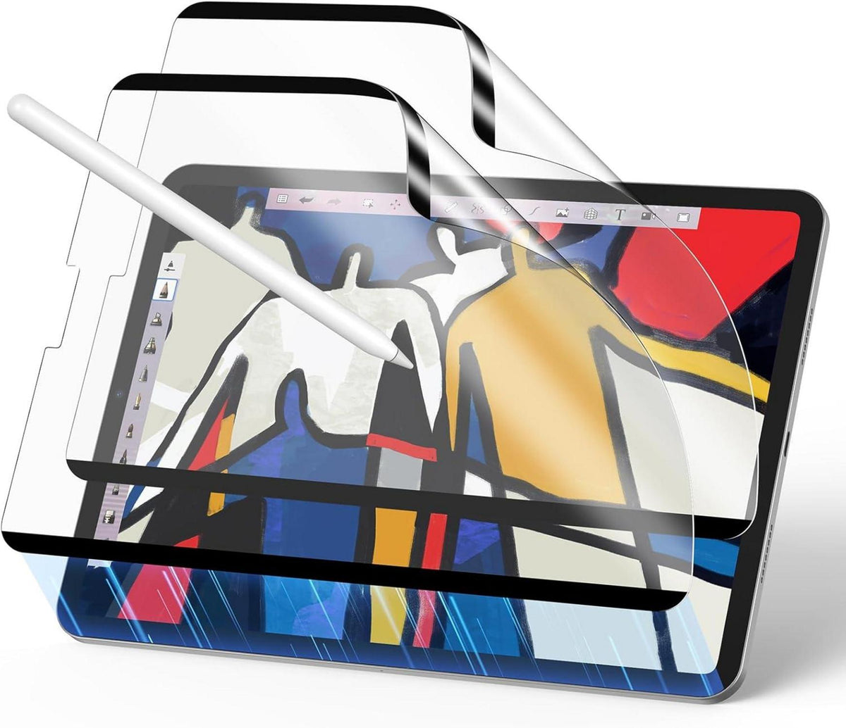 ESR iPad Pro 12.9 Schutzfolie Paper-Feel Magnet 2er Pack