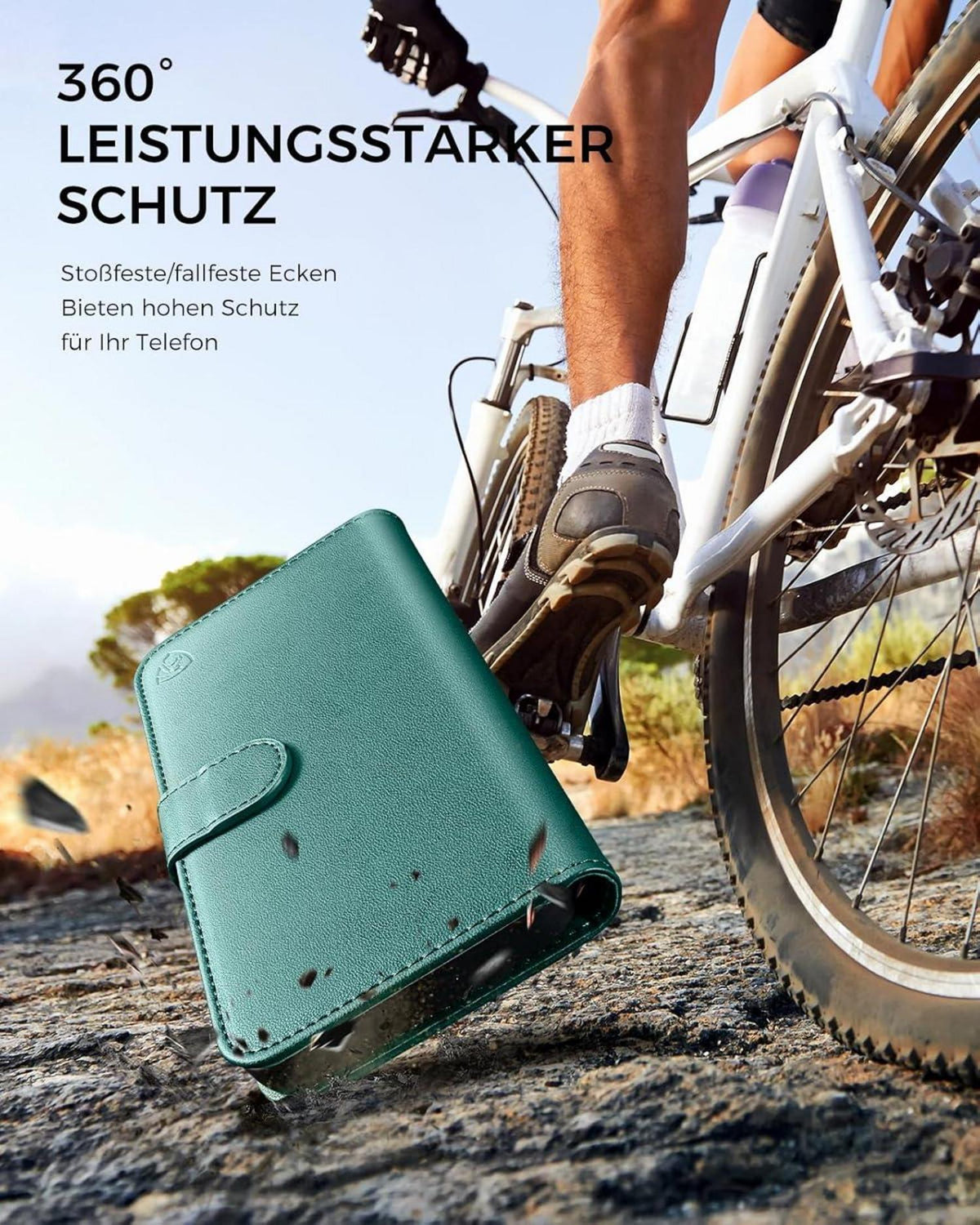 Handyhülle Samsung Galaxy S20 FE Schutzhülle Grün RFID NFC Ständer