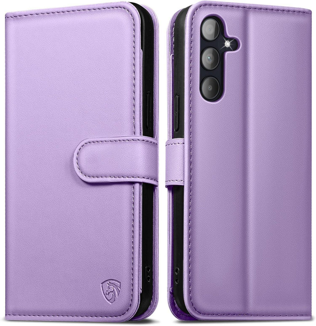 Handyhülle Samsung Galaxy A55 Schutzhülle LightLila Standfunktion 1