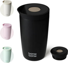 Thermobecher 350ml Isolierbecher Travel Mug Schwarz