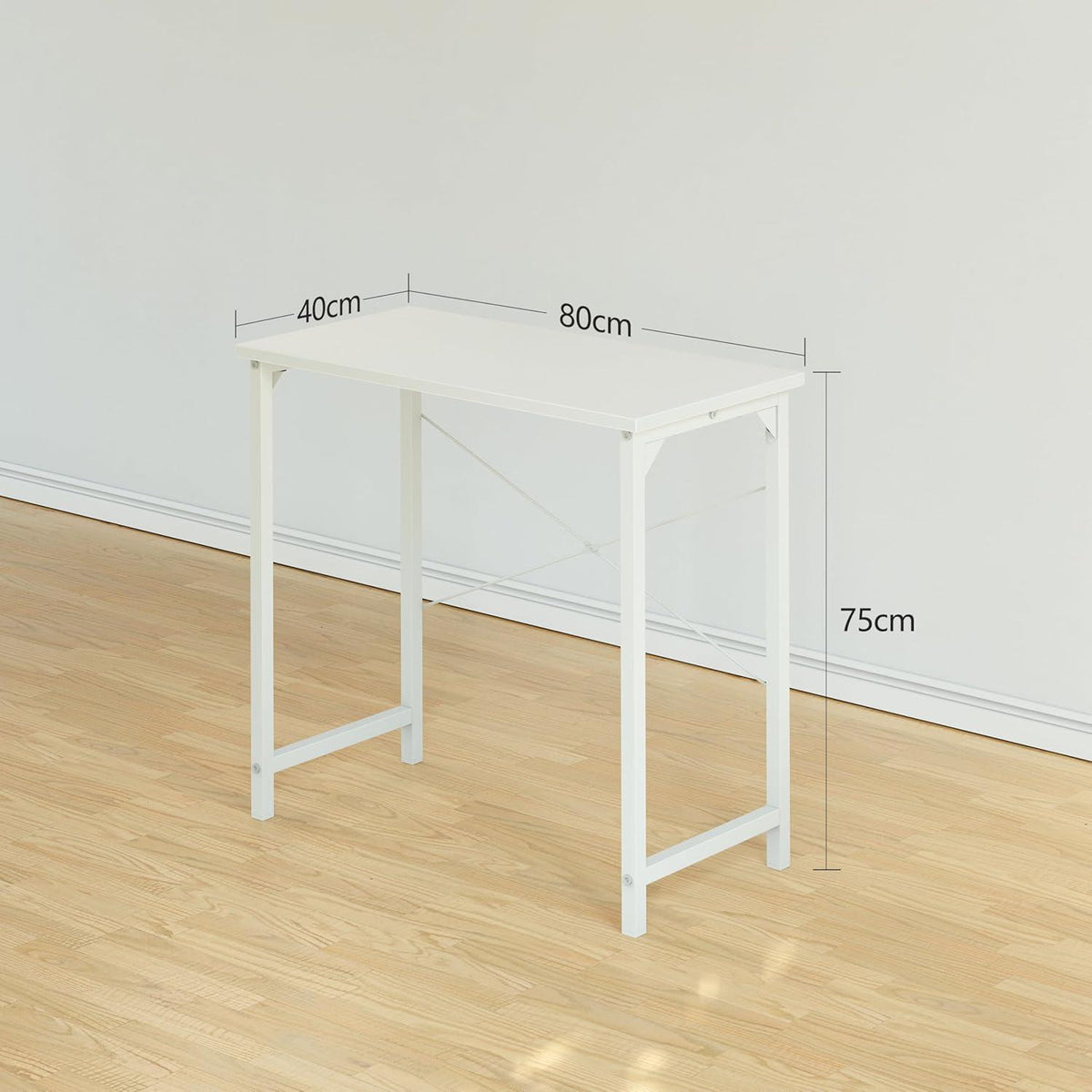 Schreibtisch Industrial Style 80x40 cm Metallgestell
