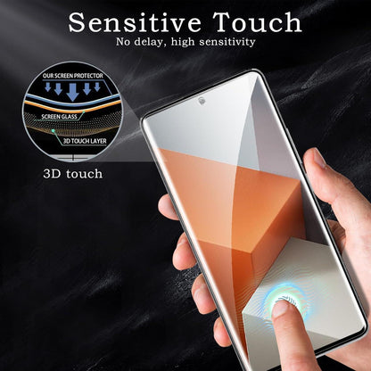 Schutzfolie Xiaomi Redmi Note 13 Pro Plus 3D Glas 9H Folie HD Touch