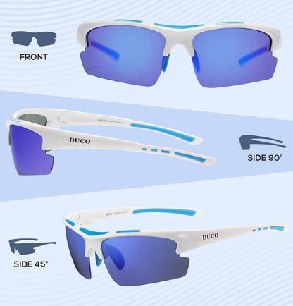 Polarisierte Sport Sonnenbrille Herren TR90 Rahmen für