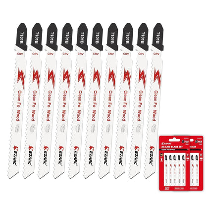 Stichsägeblätter für sauberes Holzschneiden, 10tlg Set