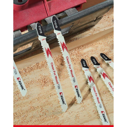 Stichsägeblätter für sauberes Holzschneiden, 10tlg Set
