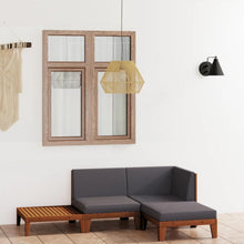 Gartenmöbel Set Holz Lounge Outdoor Ecksofa Sitzgruppe Akazie