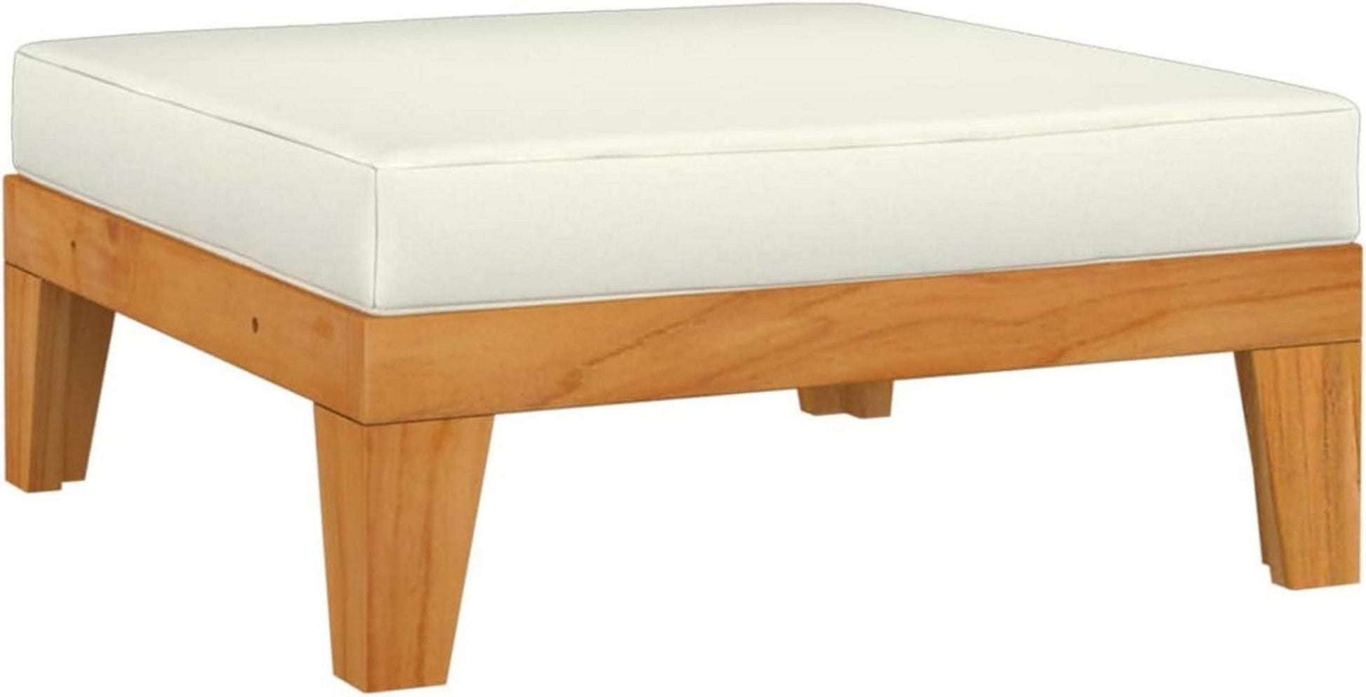 Gartenmöbel Set Holz Ecksofa Lounge 12-tlg Massivholz Akazie Creme