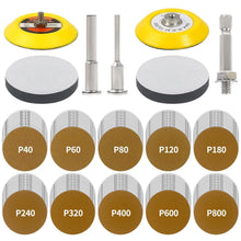 Schleifscheiben Set 75mm Klett 106tlg. für Bohrmaschine & Dremel
