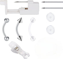 Professionelles Einweg Bauchnabelpiercing Set inkl. Pistole und Nadeln