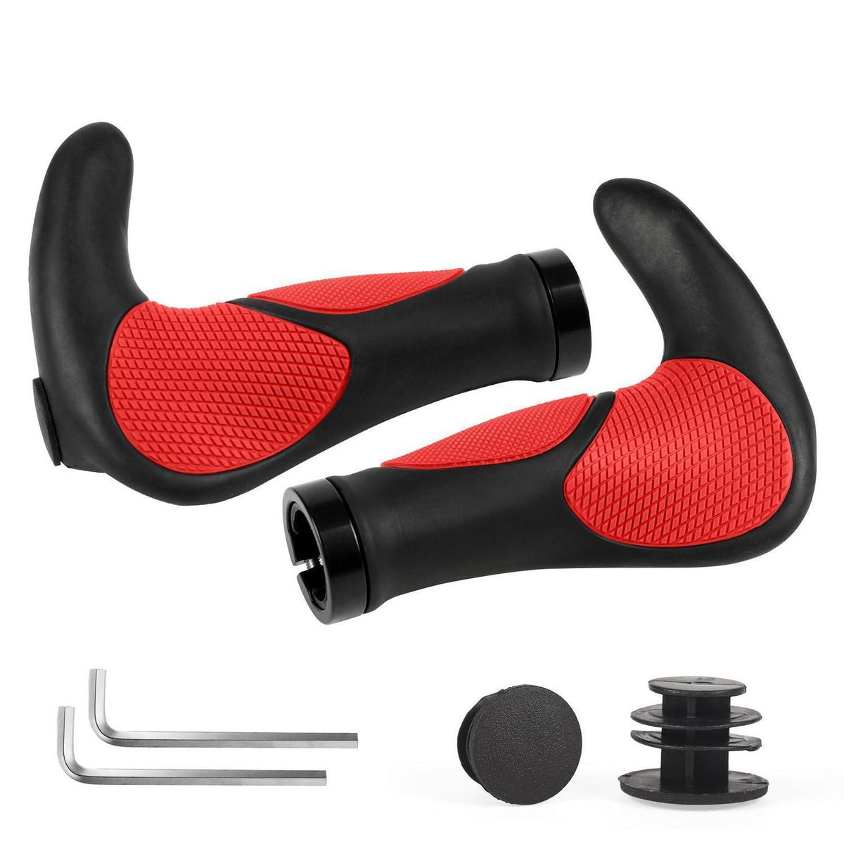 Ergonomische MTB Fahrradgriffe mit Lock-On Design – Rutschfest & Komfortabel