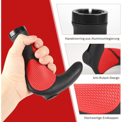 Ergonomische MTB Fahrradgriffe mit Lock-On Design – Rutschfest & Komfortabel