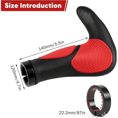 Ergonomische MTB Fahrradgriffe mit Lock-On Design – Rutschfest & Komfortabel