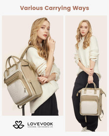 LOVEVOOK Damen Rucksack 15,6 Zoll Laptop